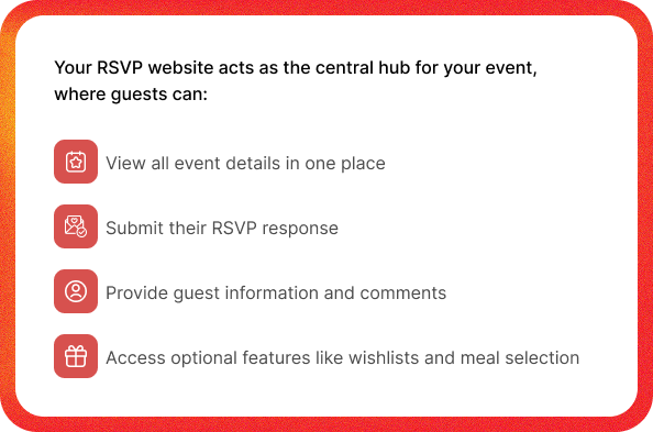 Online RSVP Websites
